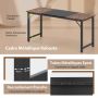 Computer desk, 160 × 74 × 60 cm