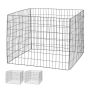 Kompostrid Relaxdays 10047372.0, 3 tk, 560 l, Mustad, 90 × 70 × 90 cm