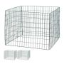 Kompostrite komplekt Relaxdays 10029559.0, 3 tk, 90 × 70 × 90 cm