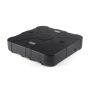 Cantilever umbrella base, with 4 wheels, 83.82 × 83.82 × 20.32 cm / 88.9 × 88.9 × 20.32 cm