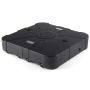 Cantilever umbrella base, with 4 wheels, 83.82 × 83.82 × 20.32 cm / 88.9 × 88.9 × 20.32 cm