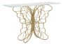 Konsoollaud Butterfly, Kuldne, 110 × 76 × 40 cm