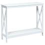 Console table, Black, 100 × 80 × 30 cm