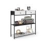 VASAGLE konsoollaud LNT092K01, 2 sahtlit, 24 × 76 × 80 cm