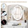 Vanity table, 4 drawers, White, 75 × 145 × 40 cm