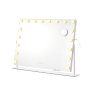 SONGMICS cosmetic mirror, 15 LED lights, 80 × 60 cm