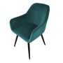 Set of 2 chairs, green