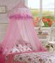 Baby Safety Net, with Dome, Pink