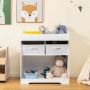 Baby changing table, 2 drawers, 82.5 × 90 × 48 cm
