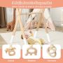Baby Activity Trainer, 3 Hanging Toys, 59 × 60 × 45 cm