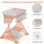 Baby changing table, 3 height positions, 76 × 99–104 × 67 cm