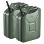 Kütusekanistrid VEVOR Yoilp3001, 2 tk, 20 l tk, Roheline, 36 × 18 × 51 cm