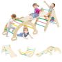 Climbing set, 2 in 1, Multicolored
