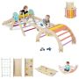 Climbing set for children, 8 or 9 elements