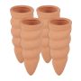 Kastmispotid, 4 tk, kuni 1,5 l pudelitele, 11,5 × 4,5 cm