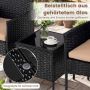 Outdoor furniture set, 3 pieces, 2 chairs and a table