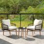 Outdoor furniture set, 3 pieces