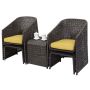Outdoor furniture set, 5 pieces