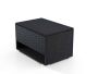 Outdoor storage box, 186 l, with shoe shelf, 95 × 60 × 58 cm