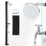 Välidušš VEVOR LY35L09-CR, 35 l, Must/hõbedane, 400 × 255 × 2160 mm
