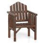 Outdoor armchair, with armrests, 66 × 62.5 × 98 cm