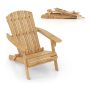 Adirondack outdoor chair, foldable, 93 × 70 × 80 cm