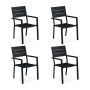 Välikäsitoolid Relaxdays 10045714, 4 tk, 53,5 × 90 × 59 cm