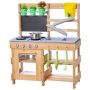 Laste õuemudaköök VEVOR AC8289, 4 mängugaasipliiti, 76,2 × 32,4 × 91,4 cm