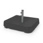 Outdoor umbrella base, 2 sandbags, Black, 73 × 73 × 41 cm