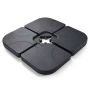 Основание для уличного зонта UB50x50, Чёрное, 100 × 100 × 7 см