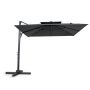 Outdoor Umbrella, 8 Rods, Gray