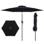 Outdoor umbrella, Black, 228.6 × 219.46 × 228.6 cm