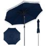 Outdoor umbrella, tilt mechanism, Blue, Ø 270 × 235 cm