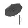 SONGMICS outdoor umbrella, octagonal, Ø 180 × 157–208 cm