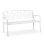 Садовая скамья Relaxdays 10036721.0, 2-местная, 124,5 × 78 × 58 см