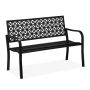 Välib pink Relaxdays 10050823.0, 2 istekohta, 127 × 85 × 62 cm