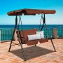 Outdoor swing, 2-seater, 139.7 × 110.49 × 153.67 cm