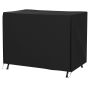 Outdoor swing cover Outsunny 205x124x164cm., black