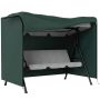 Outdoor swing cover Outsunny 205x124x164cm., dark green