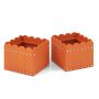 Outdoor pots, 2 pcs, 31.75 × 30.48 × 25.4 cm