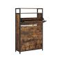Shoe cabinet with 3 opening doors