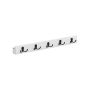 Wall hanger 4.8x70x7cm., white/black