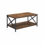 Coffee table LCT200B01, brown/black