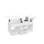 Coffee table 50x100x48cm., white