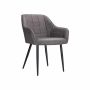 Dining chair/armchair, gray