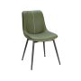 Bar stool 56x50.3x81cm., green/black