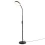 LED-põrandalamp VASAGLE, Reguleeritav heledus, Must, 22 × 170 × 22 cm