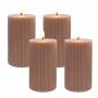 LED-vahaküünalde komplekt Relaxdays, 4 tk, 13 × 7,5 cm