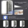 LED bathroom mirror, 3 color temperatures, 80 × 60 cm