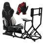 Võidusõidusimulaatori kabiin Huzaro Speed 6.0, monitorikinnitusega, 83 × 52 × 57 cm